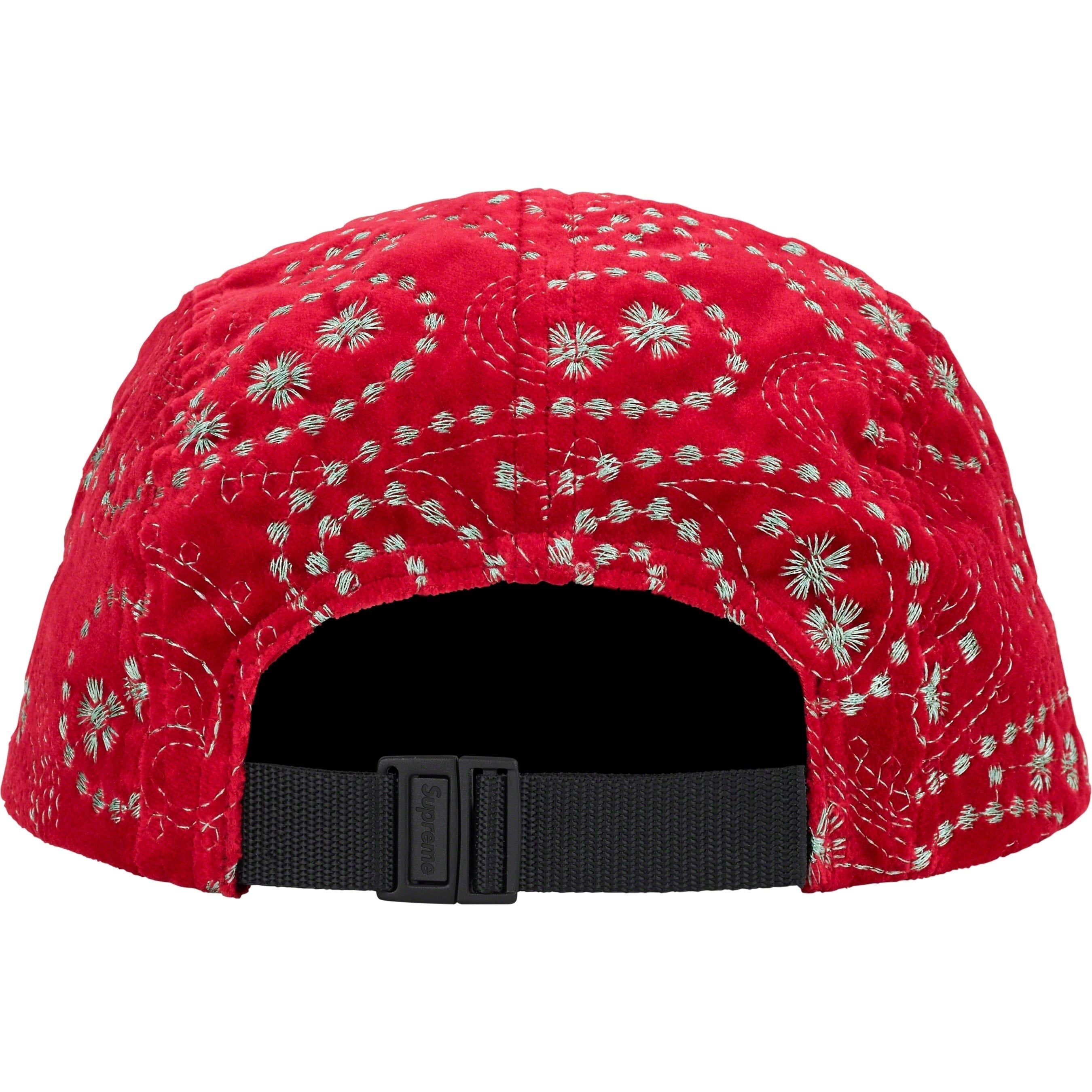 Velvet Paisley Camp Cap view 3